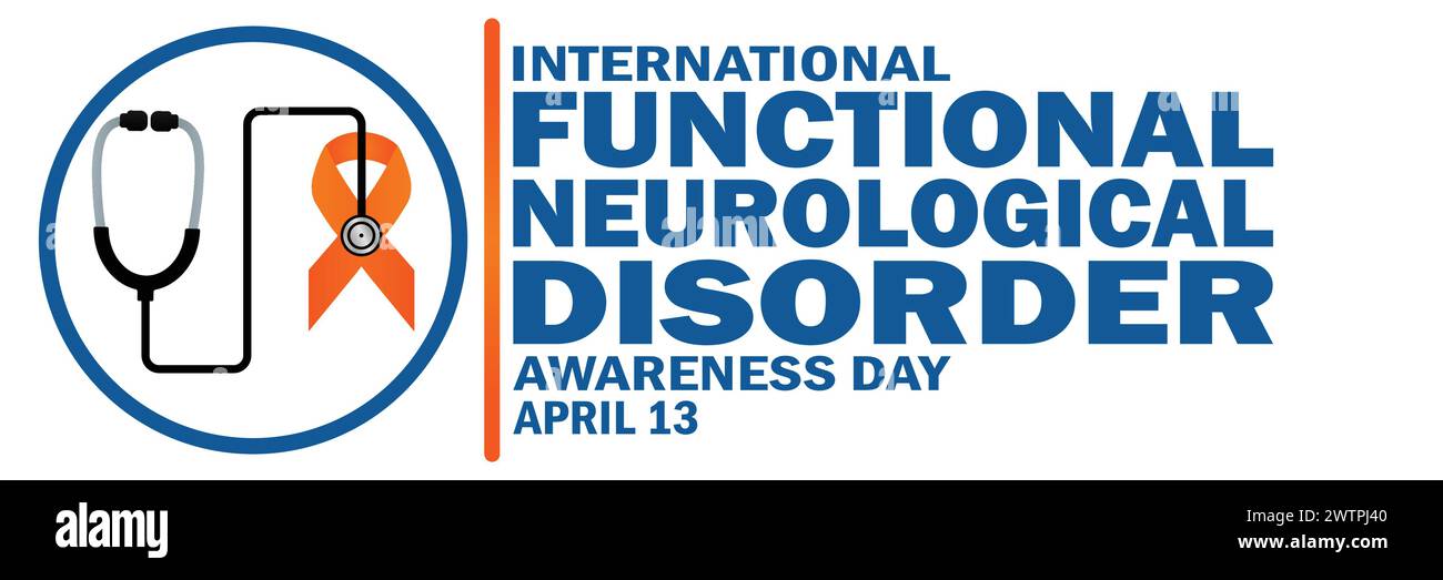 International Functional Neurological Disorder Awareness Day. Vector illustration. Suitable for greeting card, poster and banner. Stock Vector