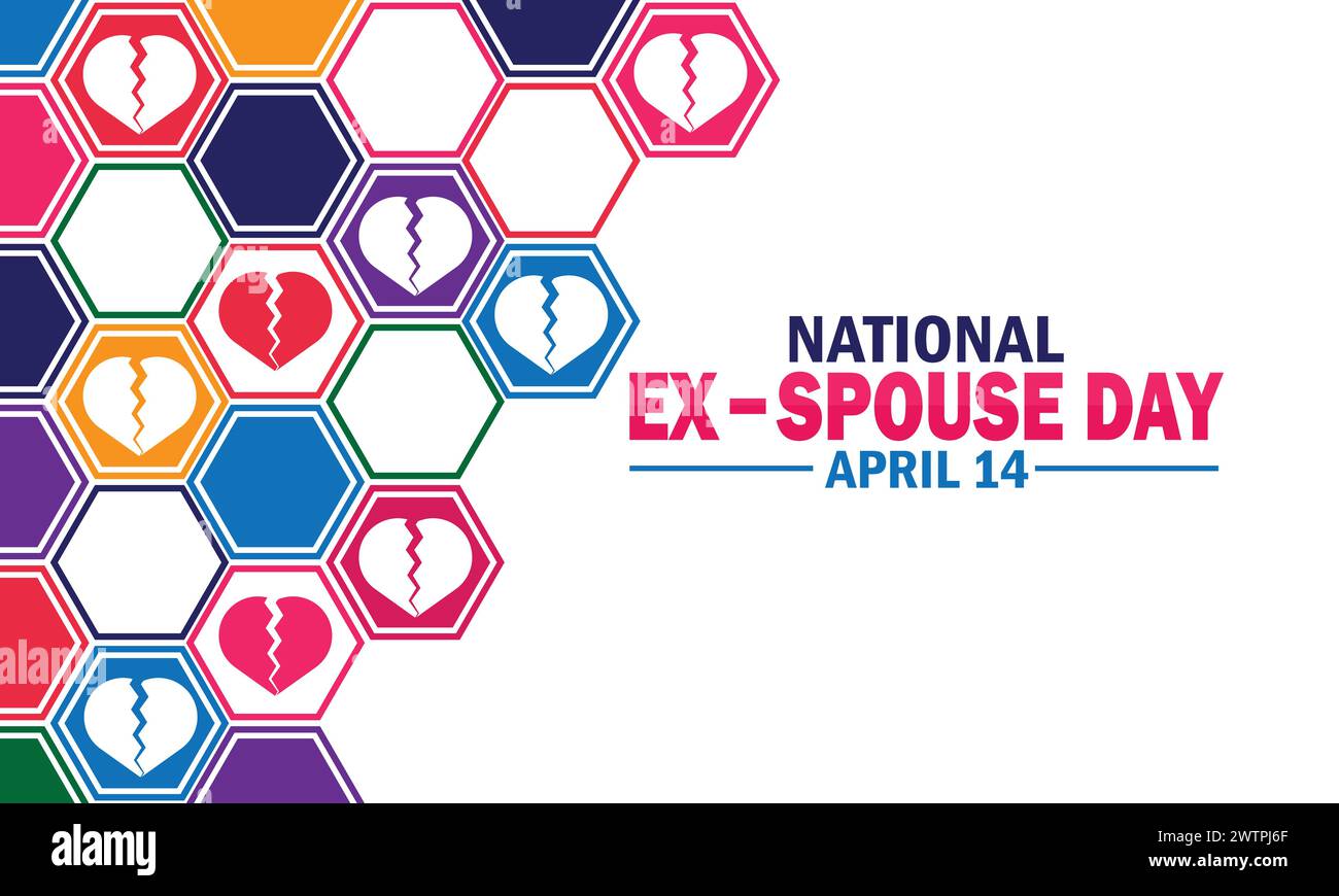 National Ex Spouse Day. Holiday concept. Template for background