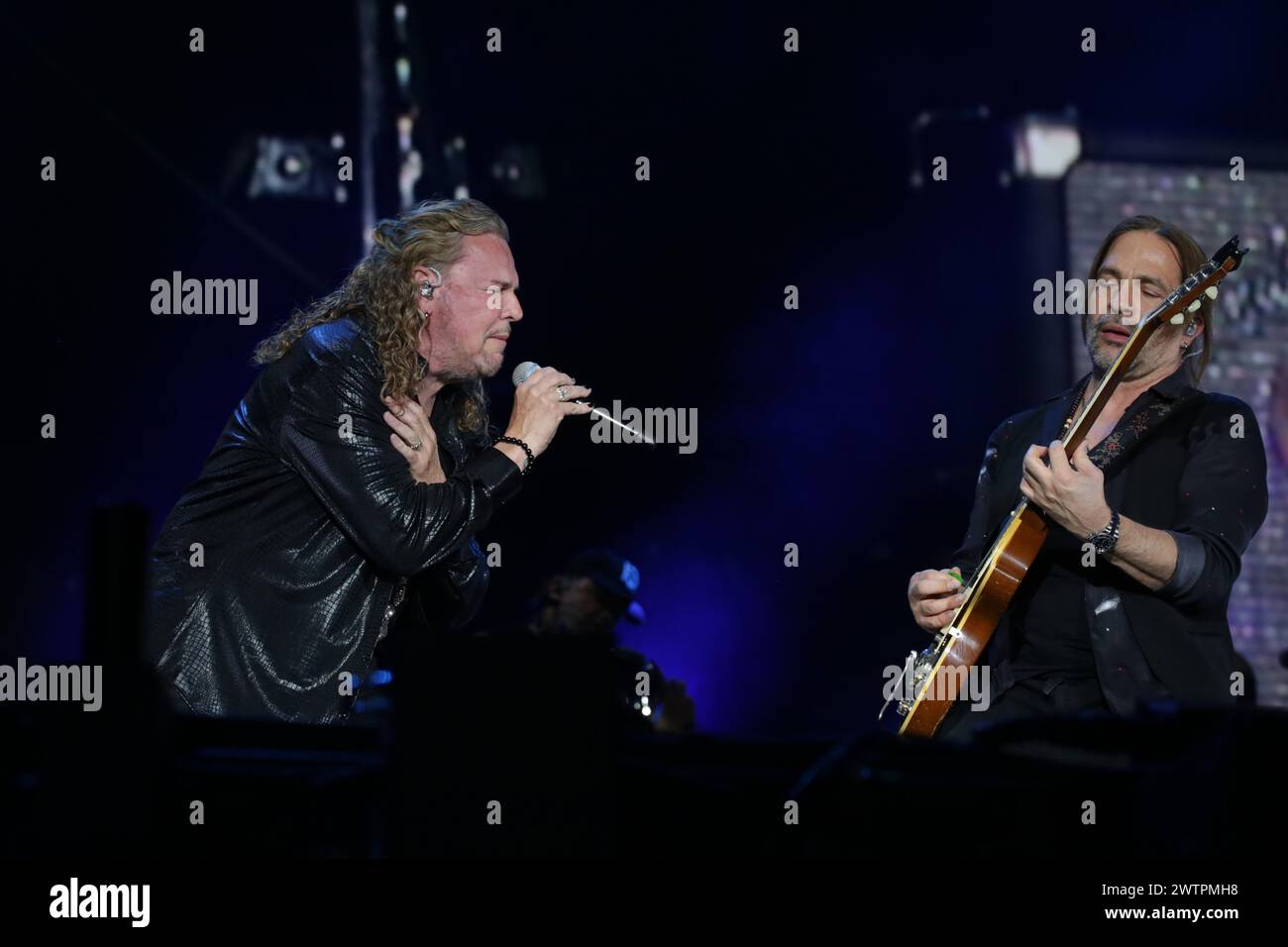 Mexico City, Mexico. 18th Mar, 2024. Fernando Olvera, the guitarist and ...