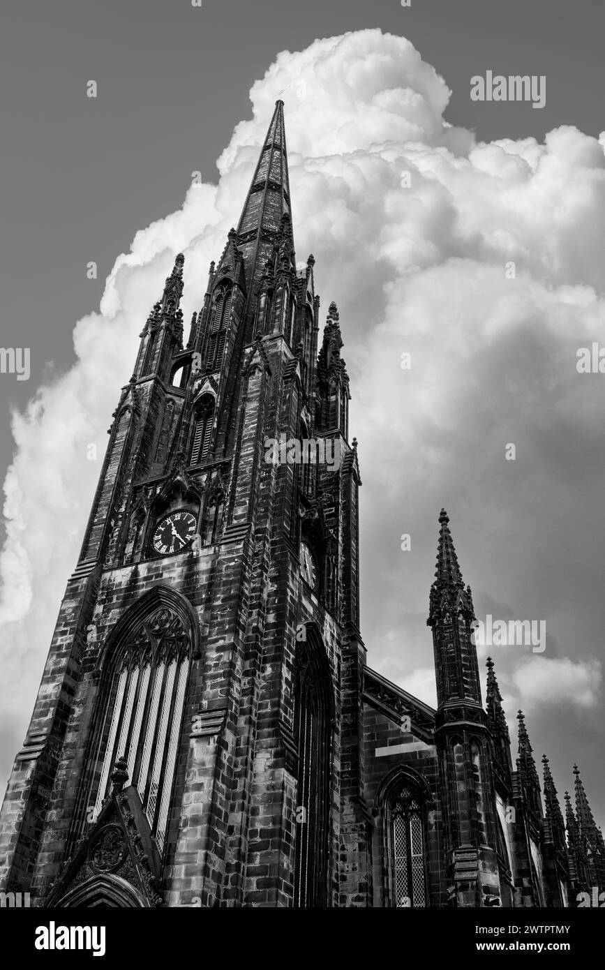 Dramatic portrayal Black and White Stock Photos Images Alamy