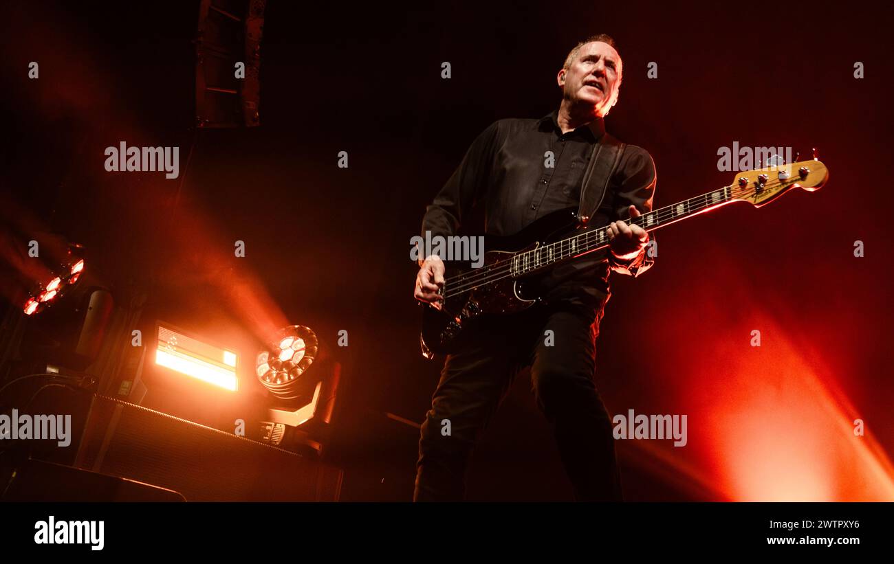 OMD, Orchestral Manoeuvres In The Dark, Southend Cliffs Pavilion, 17th March 2024 Stock Photo