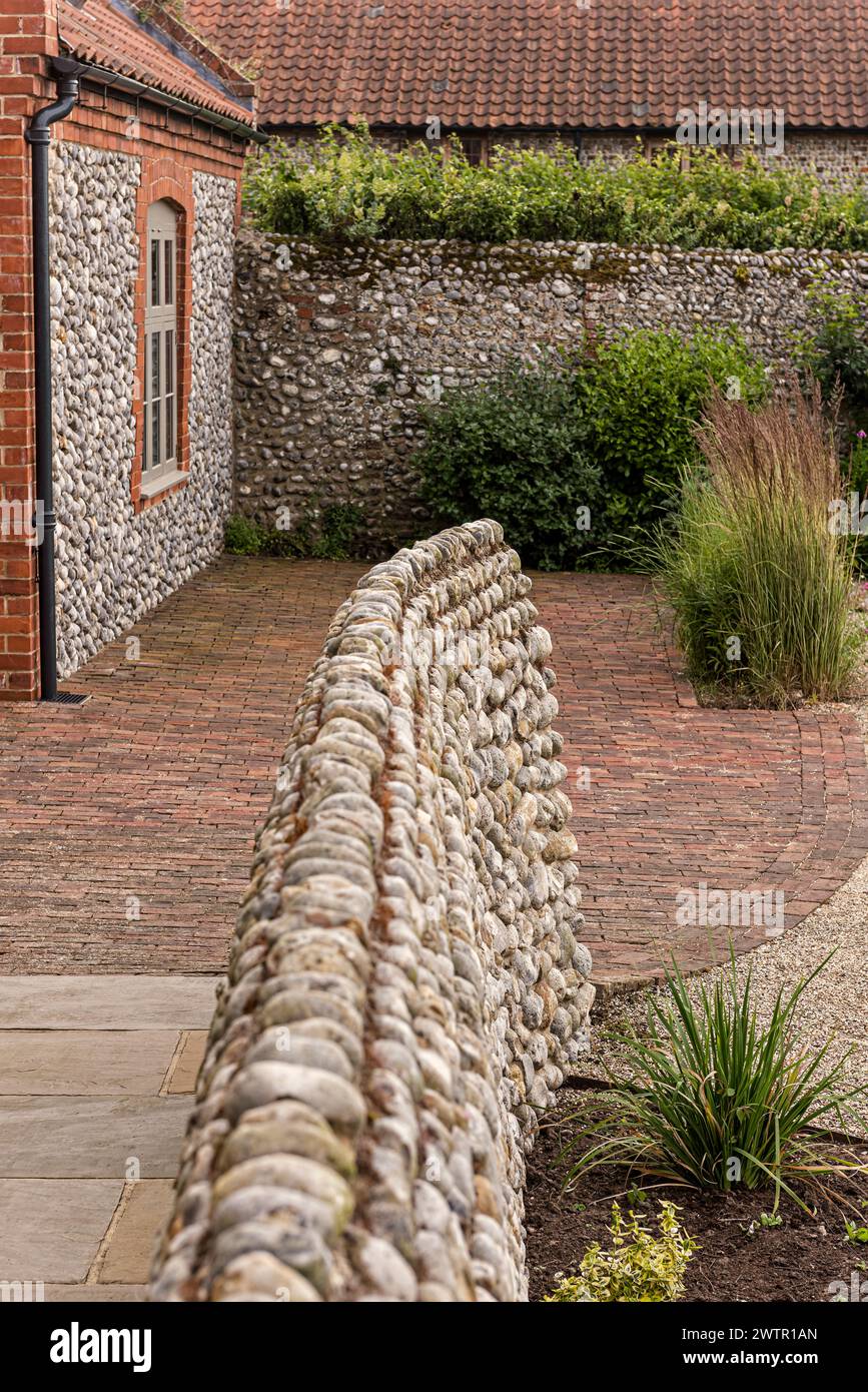 coastal home in Blakeney, Norfolk, UK Stock Photo