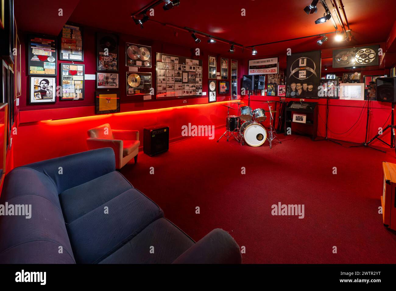 08.09.2023, Dublin, Hauptstadt Irlands, The Irish Rock N Roll Museum ...