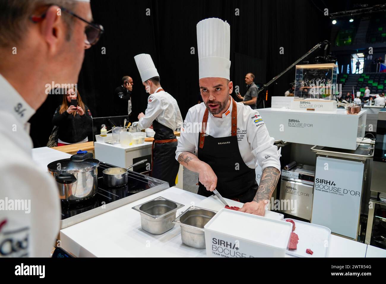 Trondheim 20240319.Carlos Julian and Alex Pascual from Spain during the