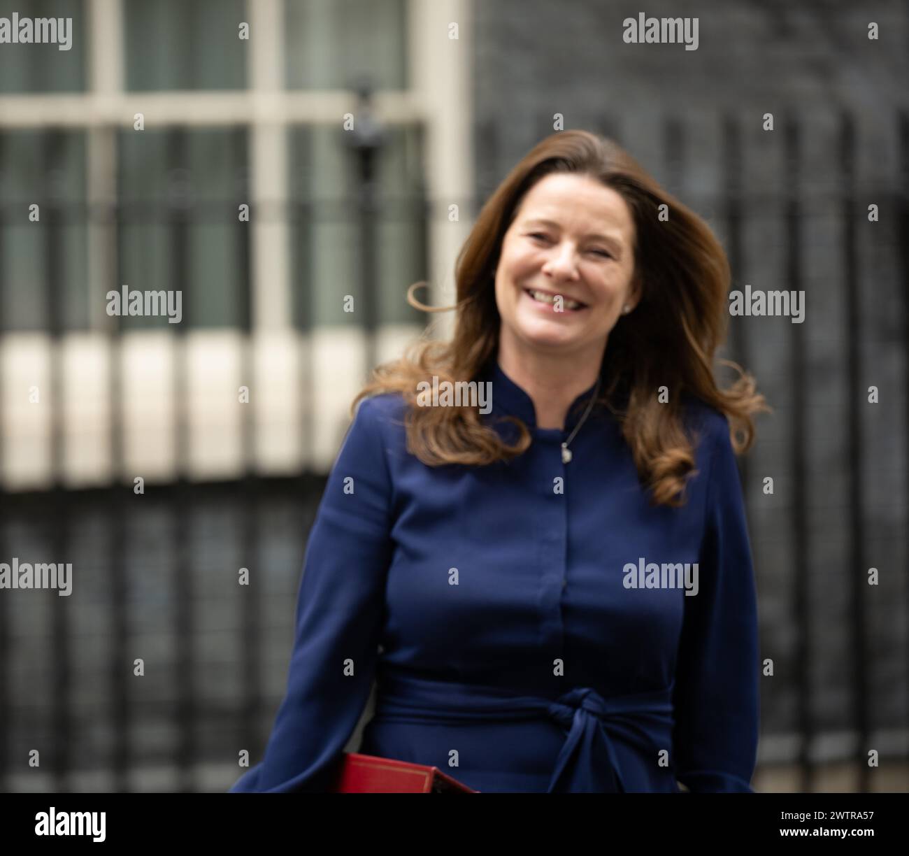 London, UK. 19th Mar, 2024. Gillian Keegan, Education Secretary, at a cabinet meeting at 10 Downing Street London. Credit: Ian Davidson/Alamy Live News Stock Photo