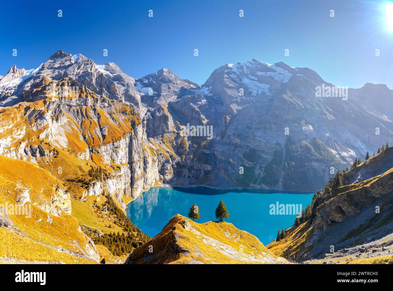 Lake oeschinen hi-res stock photography and images - Alamy