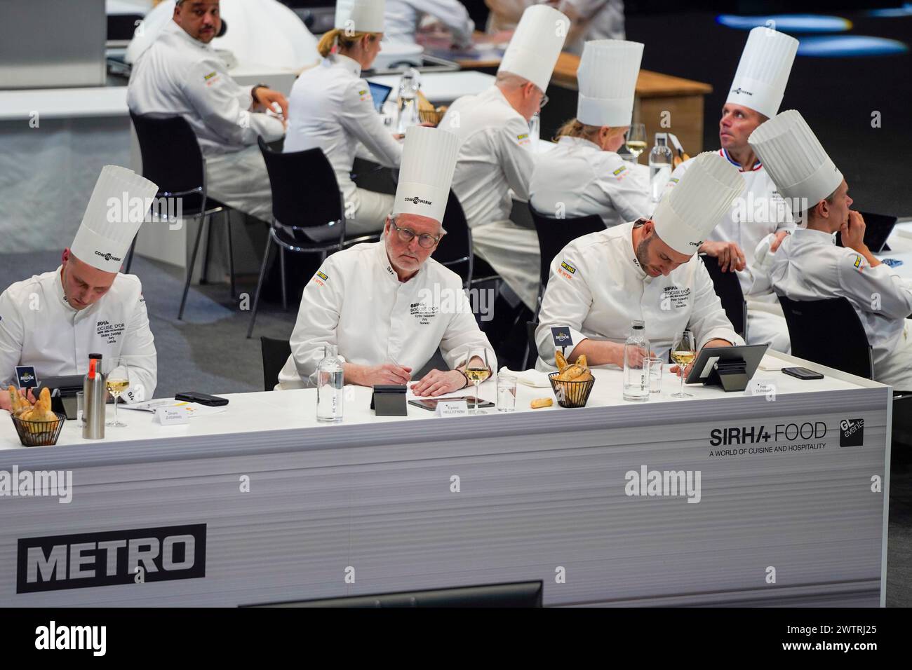 Trondheim 20240319.Eyvind Hellstrom during the European final of Bocuse