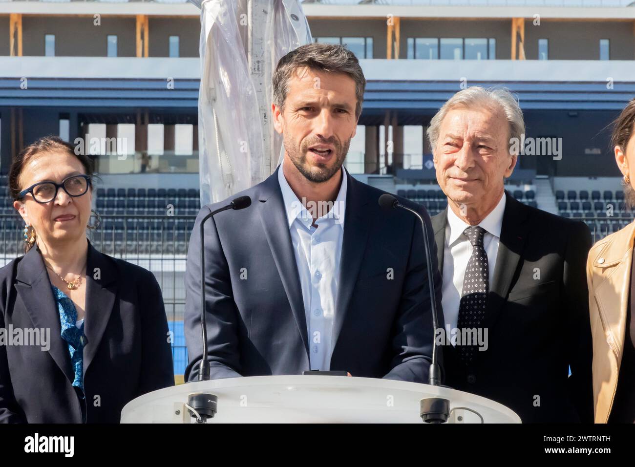 Colombes, France. 19th Mar, 2024. Vincent Isore/IP3 ; Colombes, France