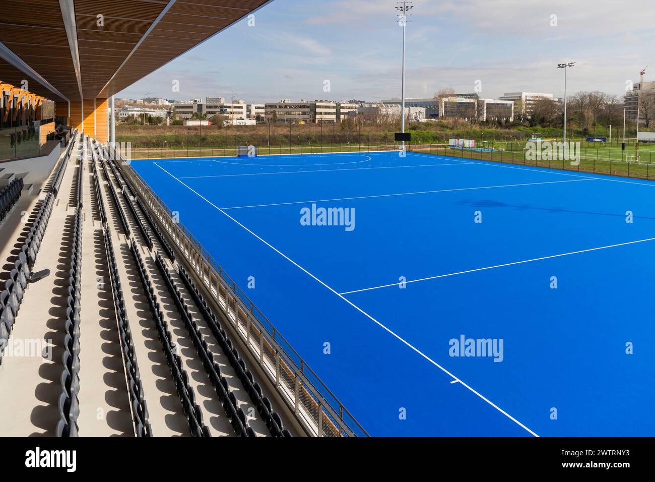 Vincent Isore/IP3 ; Colombes, France March 19, 2024 Inauguration of