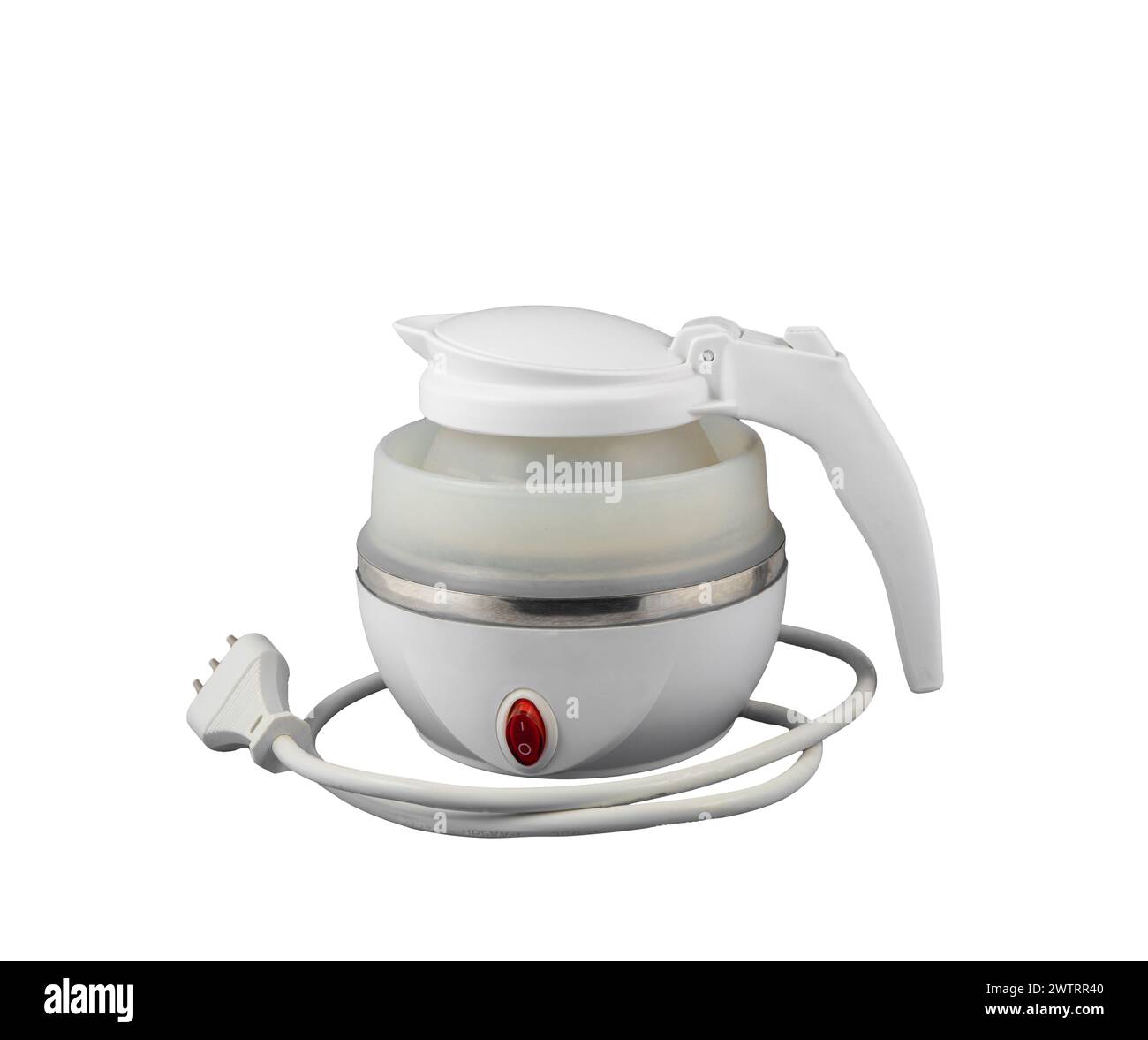electric kettle with a transparent background Stock Photo - Alamy