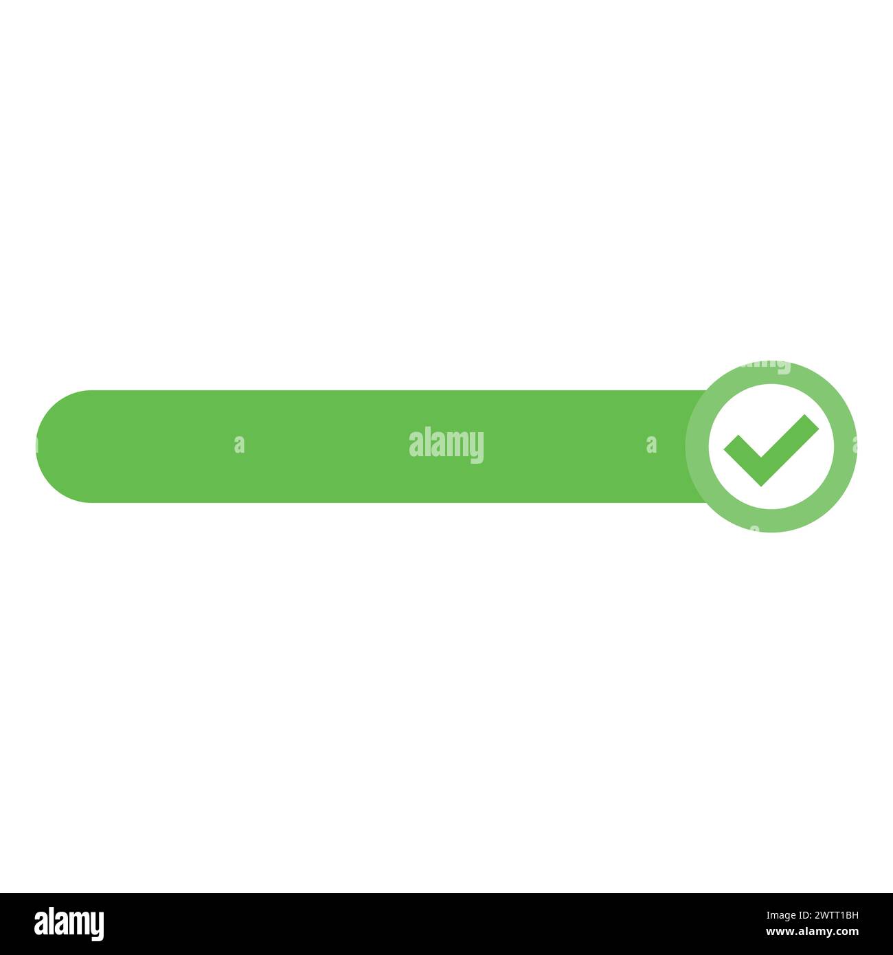 green vector blank label isolated on white background Stock Vector ...