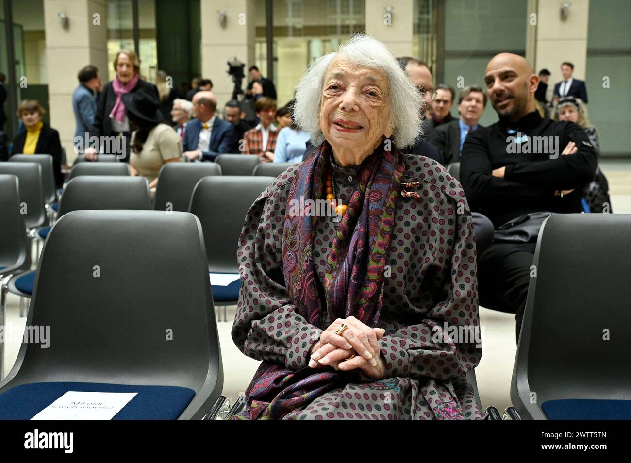 Margot Friedl nder Bei Der Verleihung Des Walther Rathenau Preises 2024 margot-friedl-nder-bei-der-verleihung-des-walther-rathenau-preises-2024
