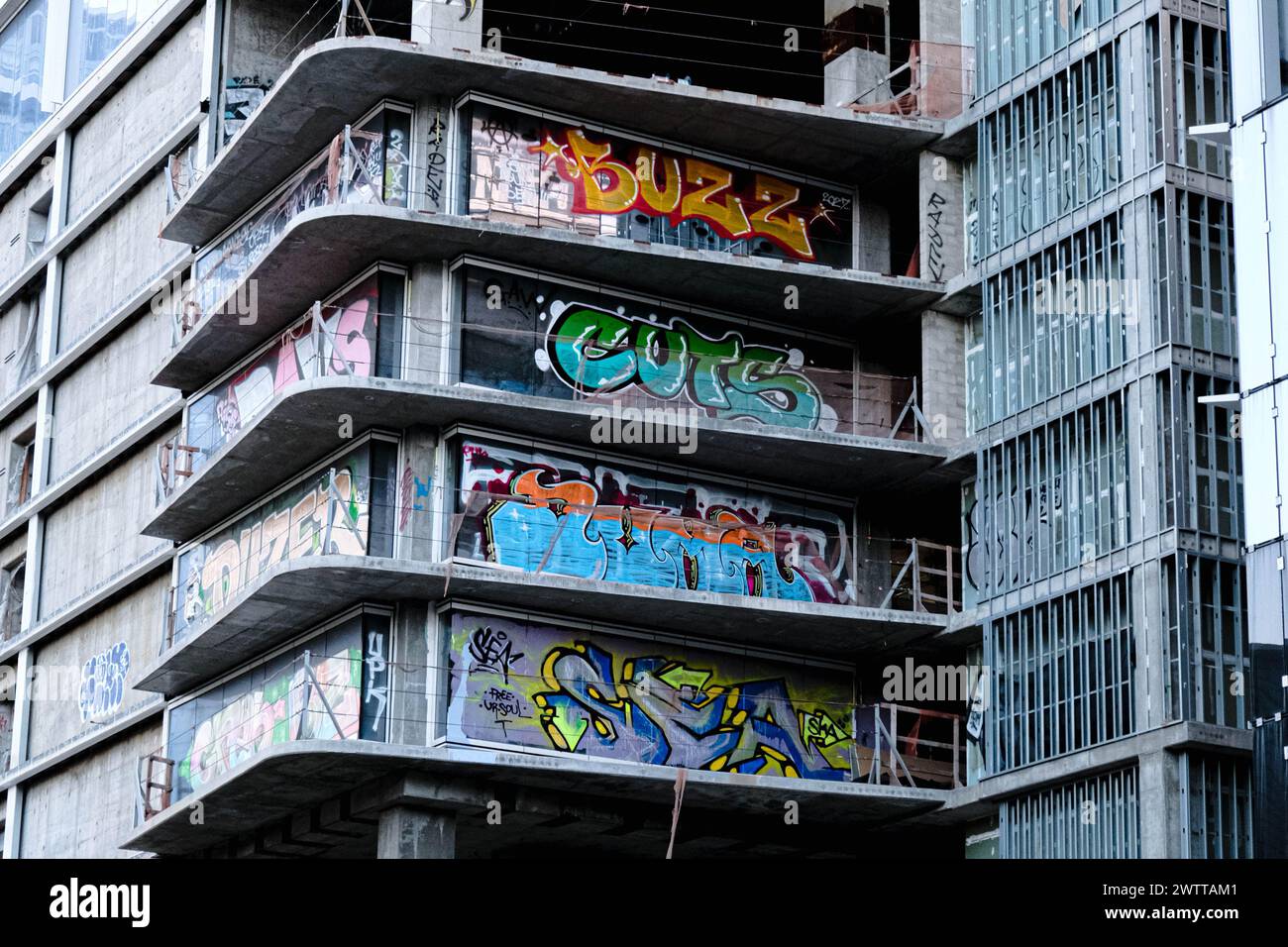 Software Development Graffiti Los Angeles, California, USA. 9th Mar, 2024. Graffiti covers the ...