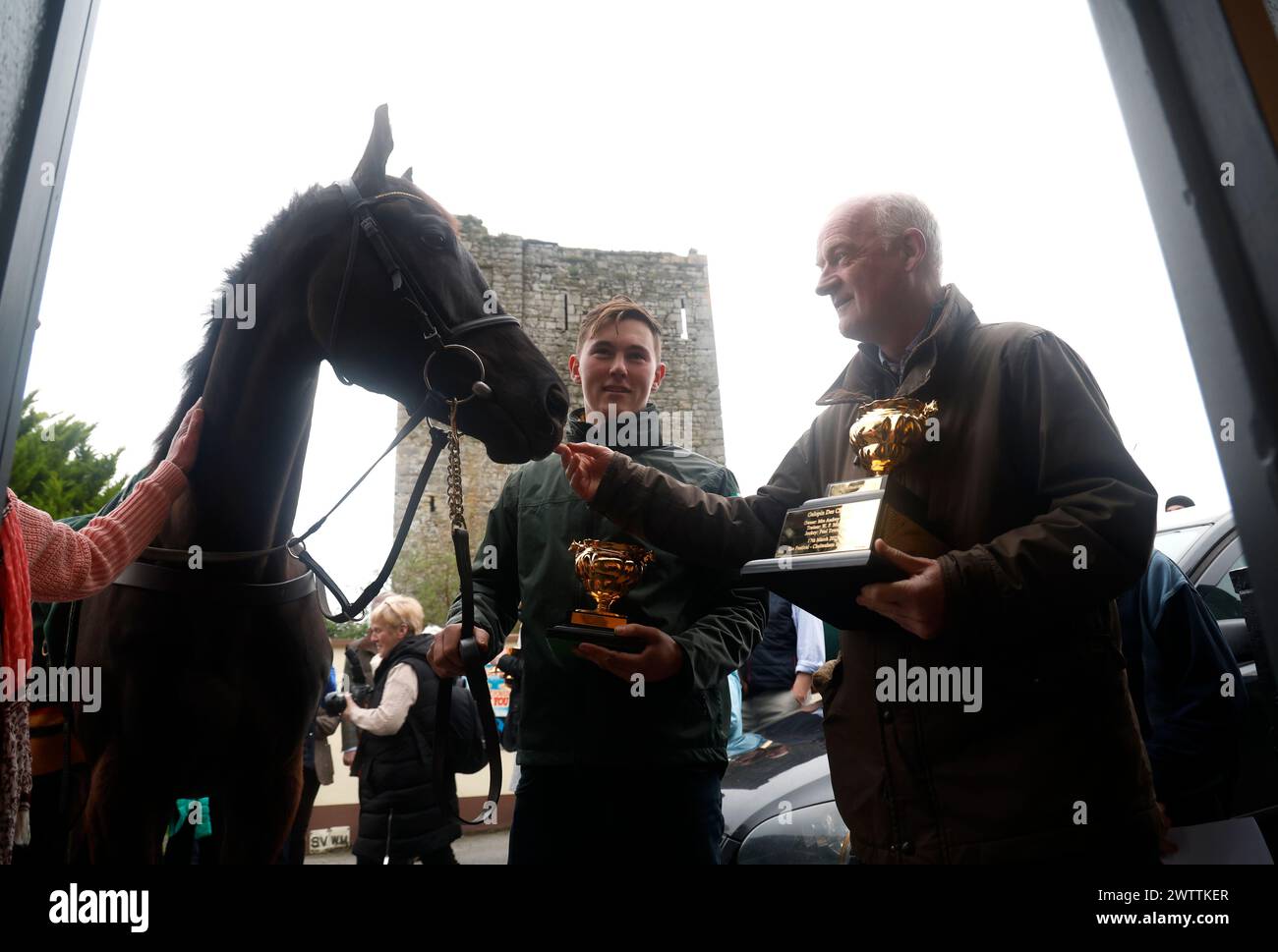 2024 Boodles Cheltenham Gold Cup winner Galopin Des Champs, groom Adam