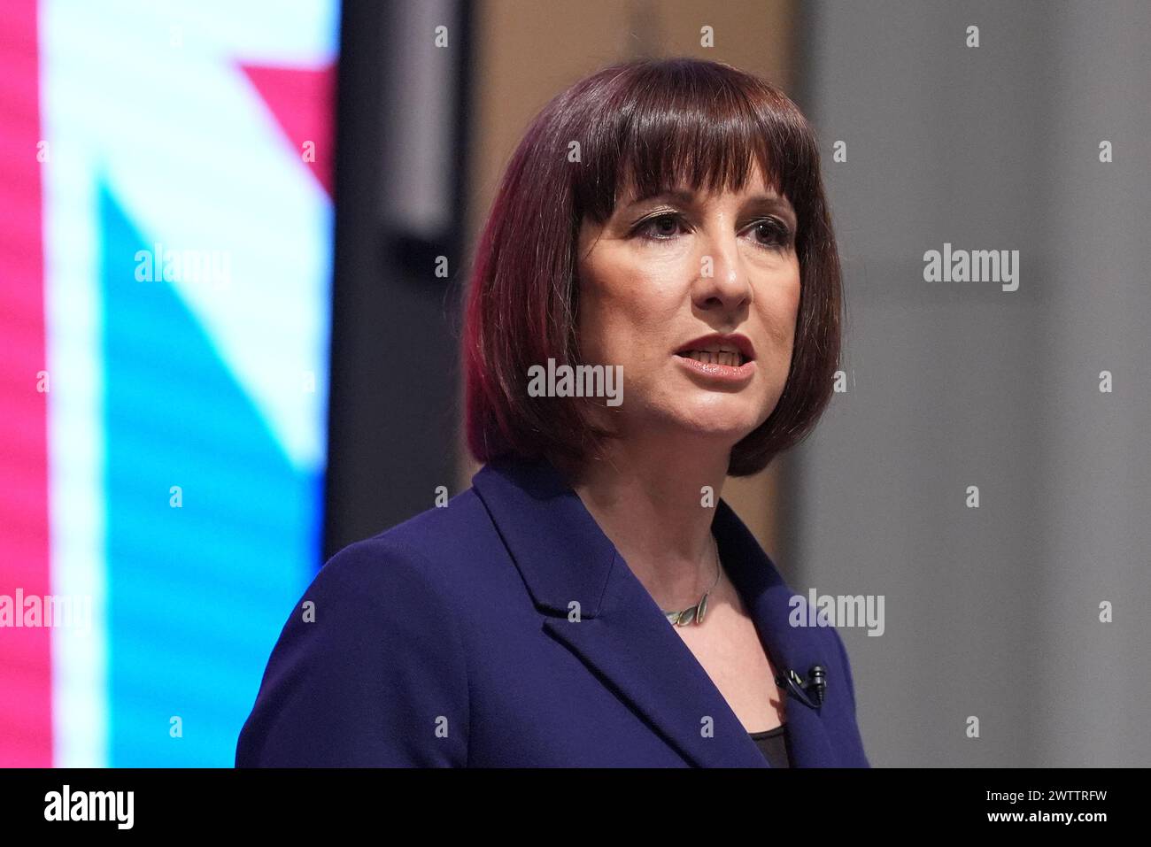 Rachel Reeves Recent Shadow chancellor Rachel Reeves gives a speech at the Mais lecture held ...