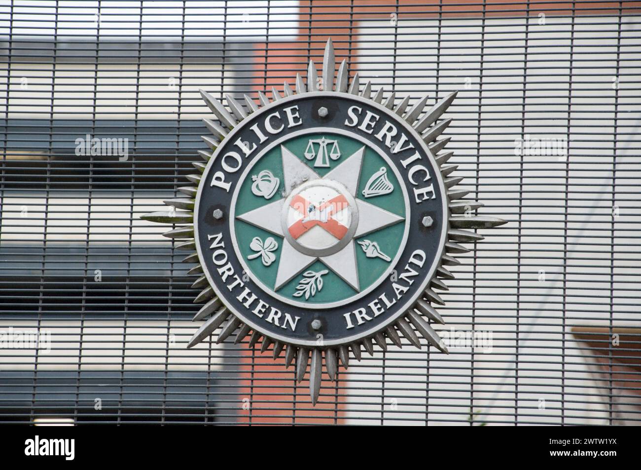 Police Service of Northern Ireland (PSNI) logo Stock Photo