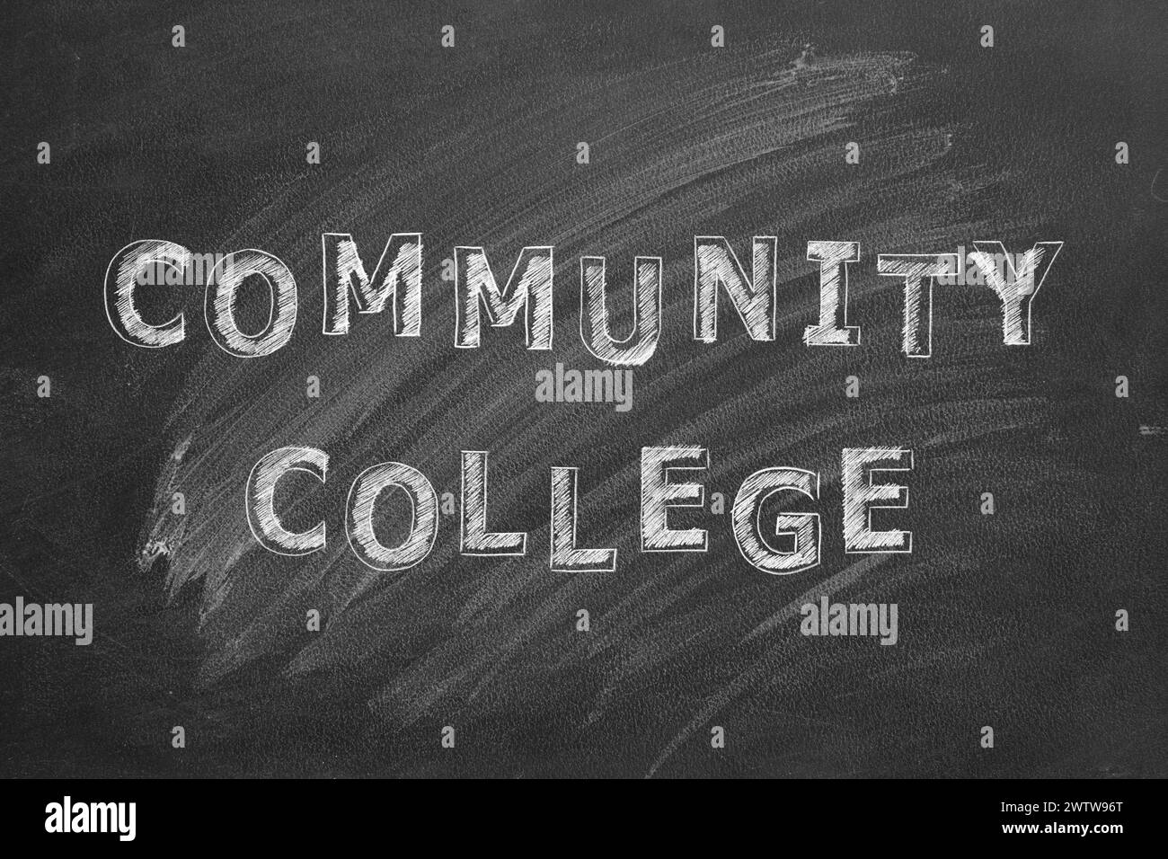 Community handwritten word font hi-res stock photography and images - Alamy