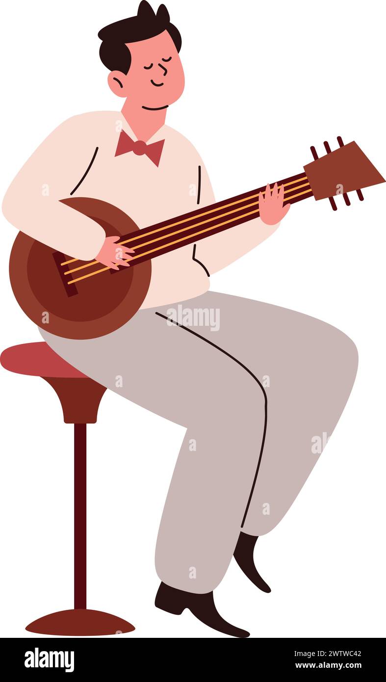 world jazz day musician illustration vector Stock Vector Image & Art ...