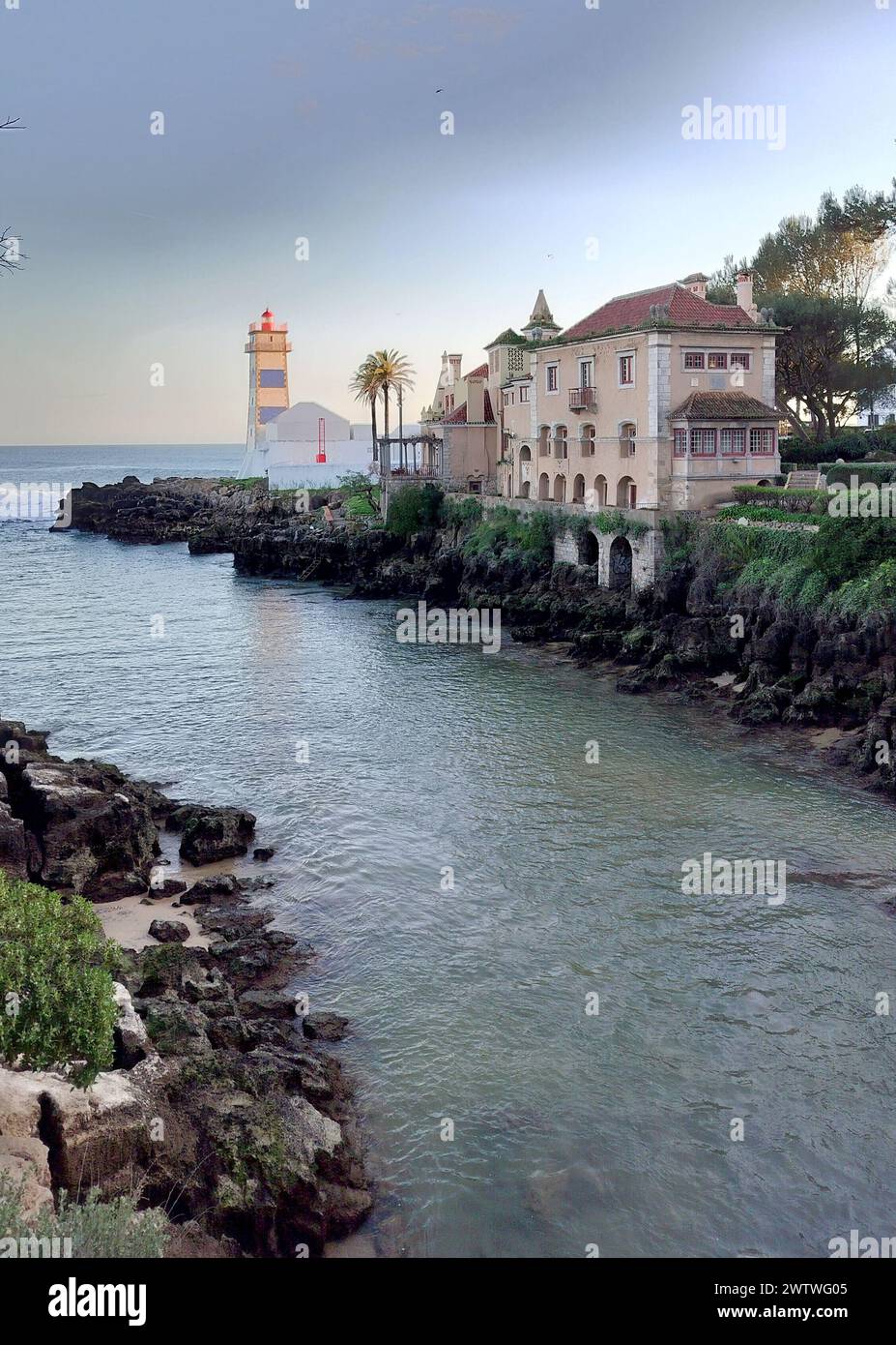 Santa Marta Lighthouse, built on the grounds of the Santa Marta Fort