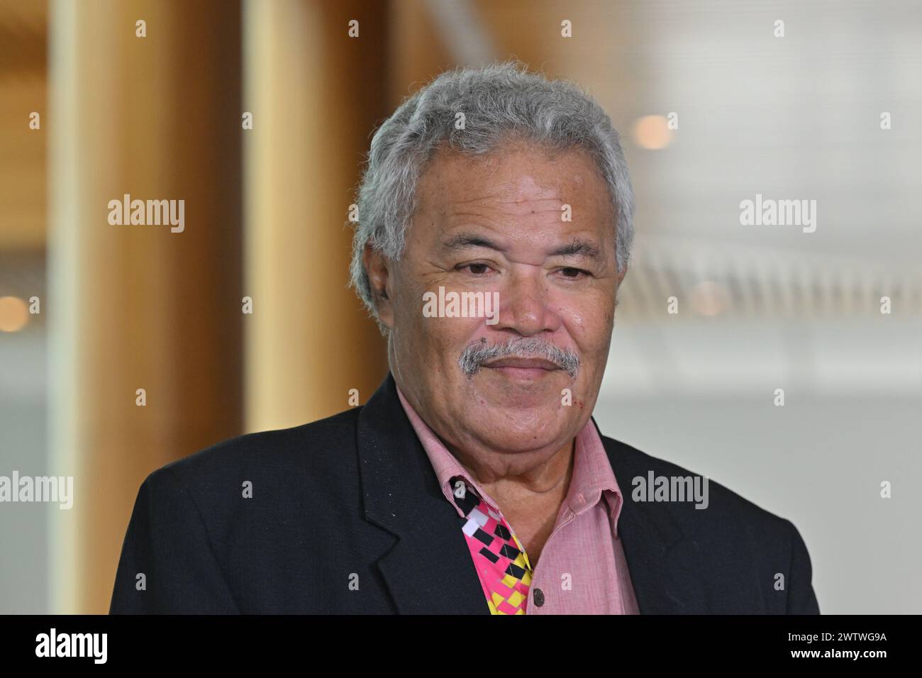 Canberra, Australia. 20th Mar, 2024. Tuvalu's former prime minister ...