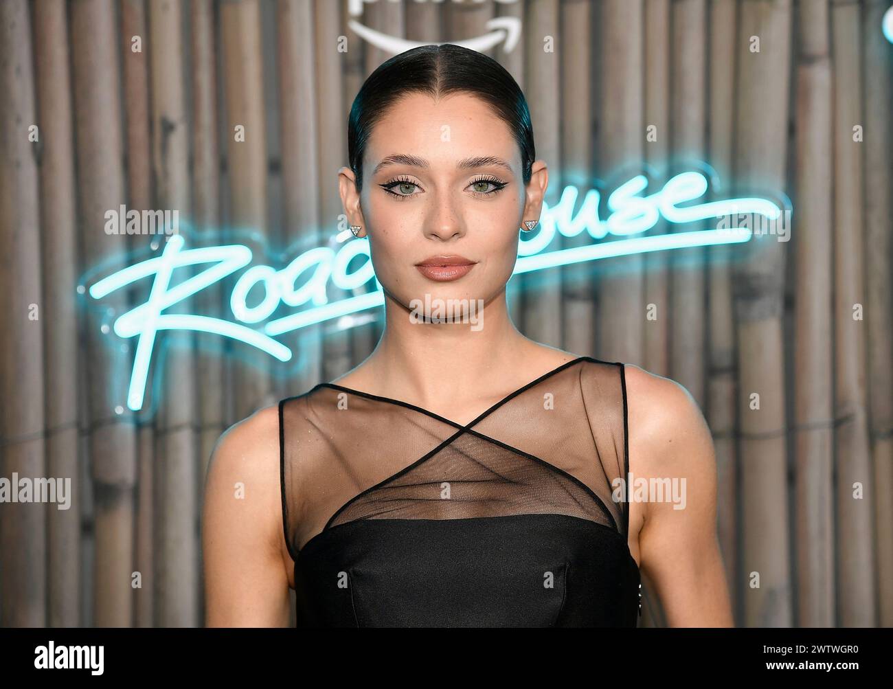 Daniela Melchior attends the premiere of "Road House" at Jazz at