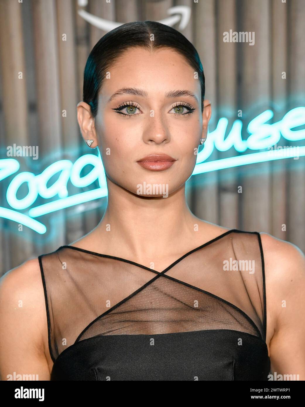 Daniela Melchior attends the premiere of "Road House" at Jazz at