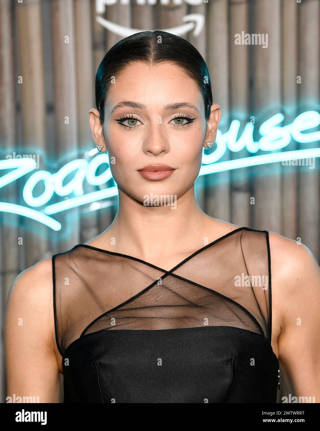 Daniela Melchior attends the premiere of "Road House" at Jazz at
