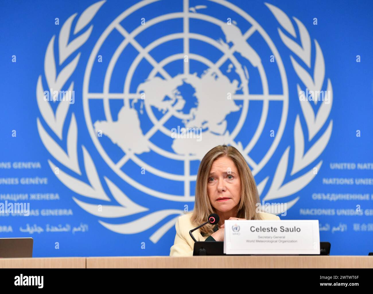 (240320) GENEVA, March 20, 2024 (Xinhua) World Meteorological