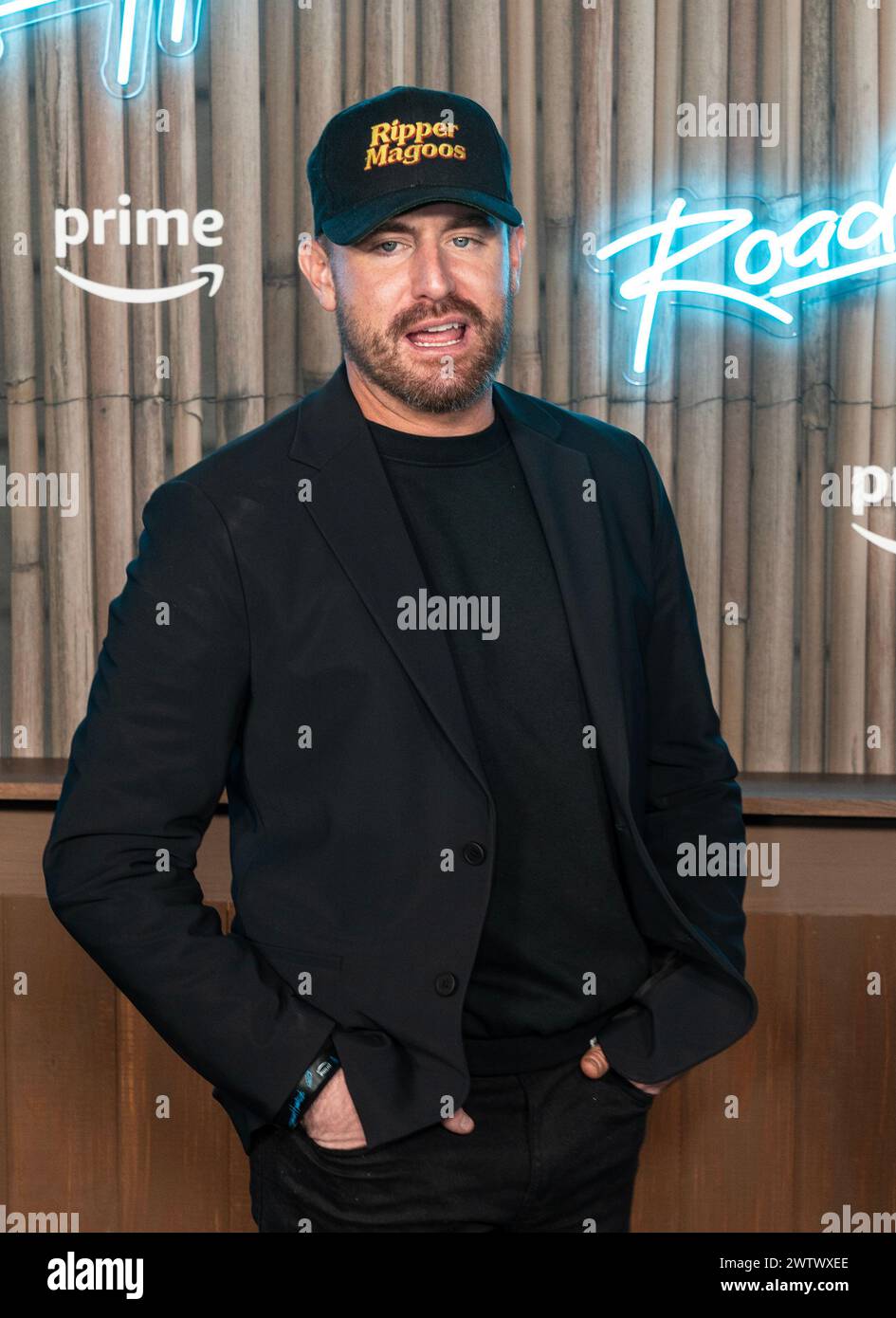 New York, USA. 19th Mar, 2024. Bob Menery attends premiere of 'Road