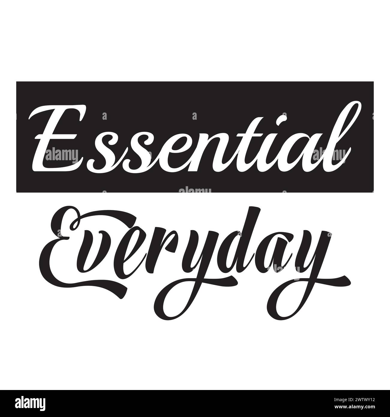 Essential everyday inspirational quotes motivational typography