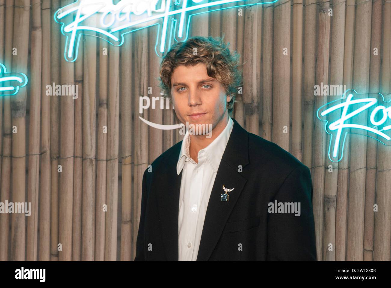 New York, United States. 19th Mar, 2024. NEW YORK, NEW YORK - MARCH 19: Lukas Gage attends the 'Road House' New York Premiere at Jazz at Lincoln Center on March 19, 2024 in New York City. Credit: Ron Adar/Alamy Live News Stock Photo