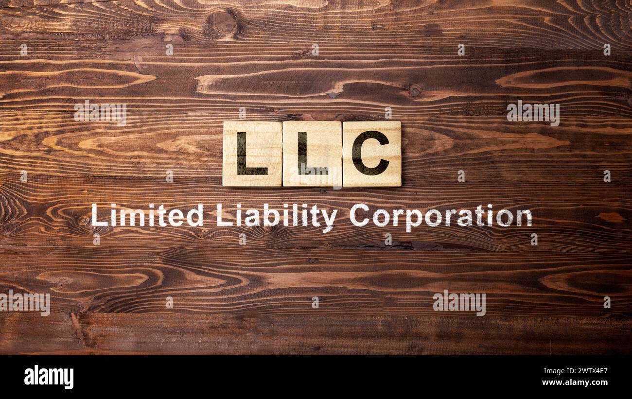 Llc. Text Partnership liability hi-res stock photography and images - Alamy