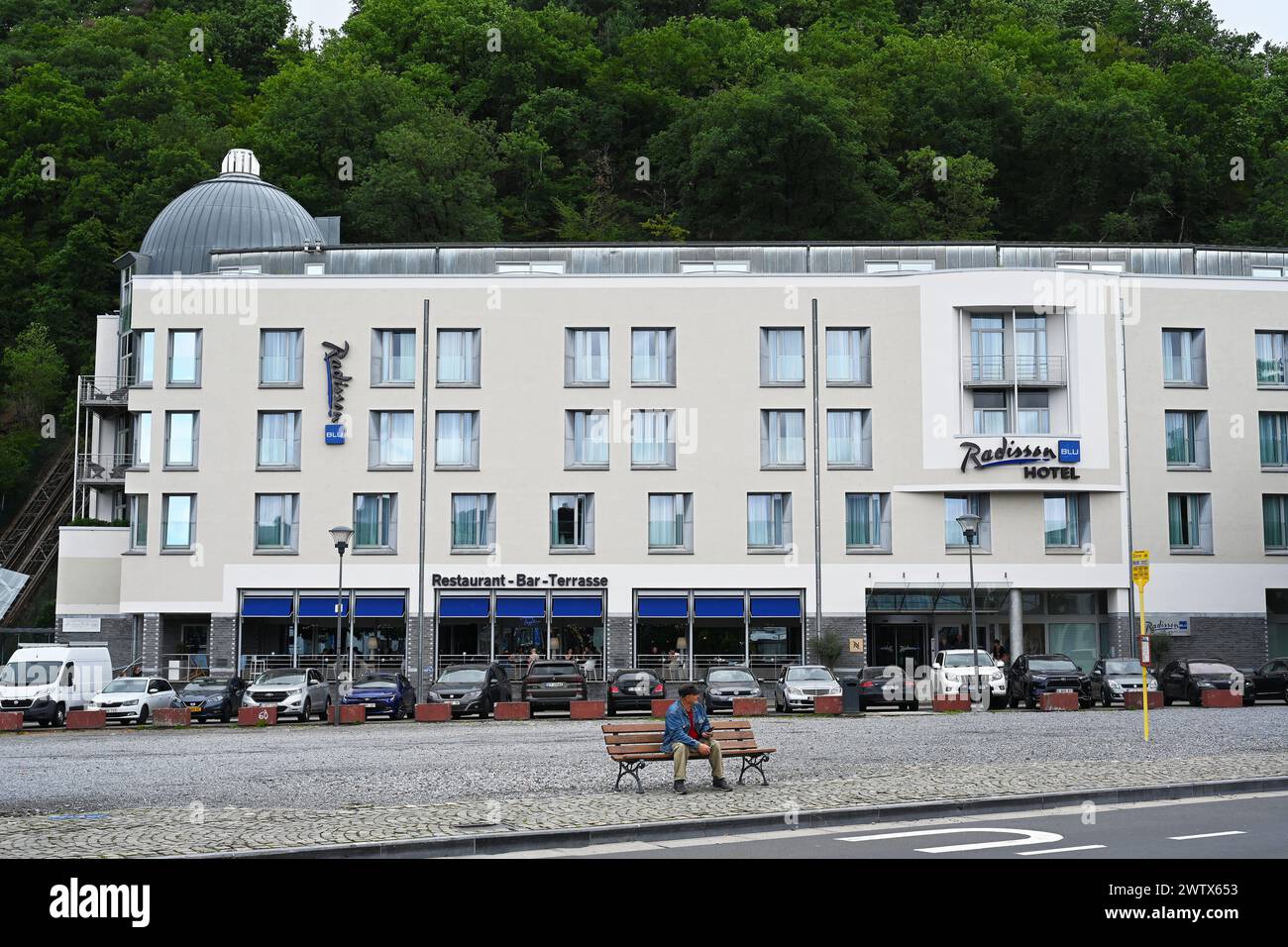 Radisson Blu Palace Hotel, Spa Stock Photo