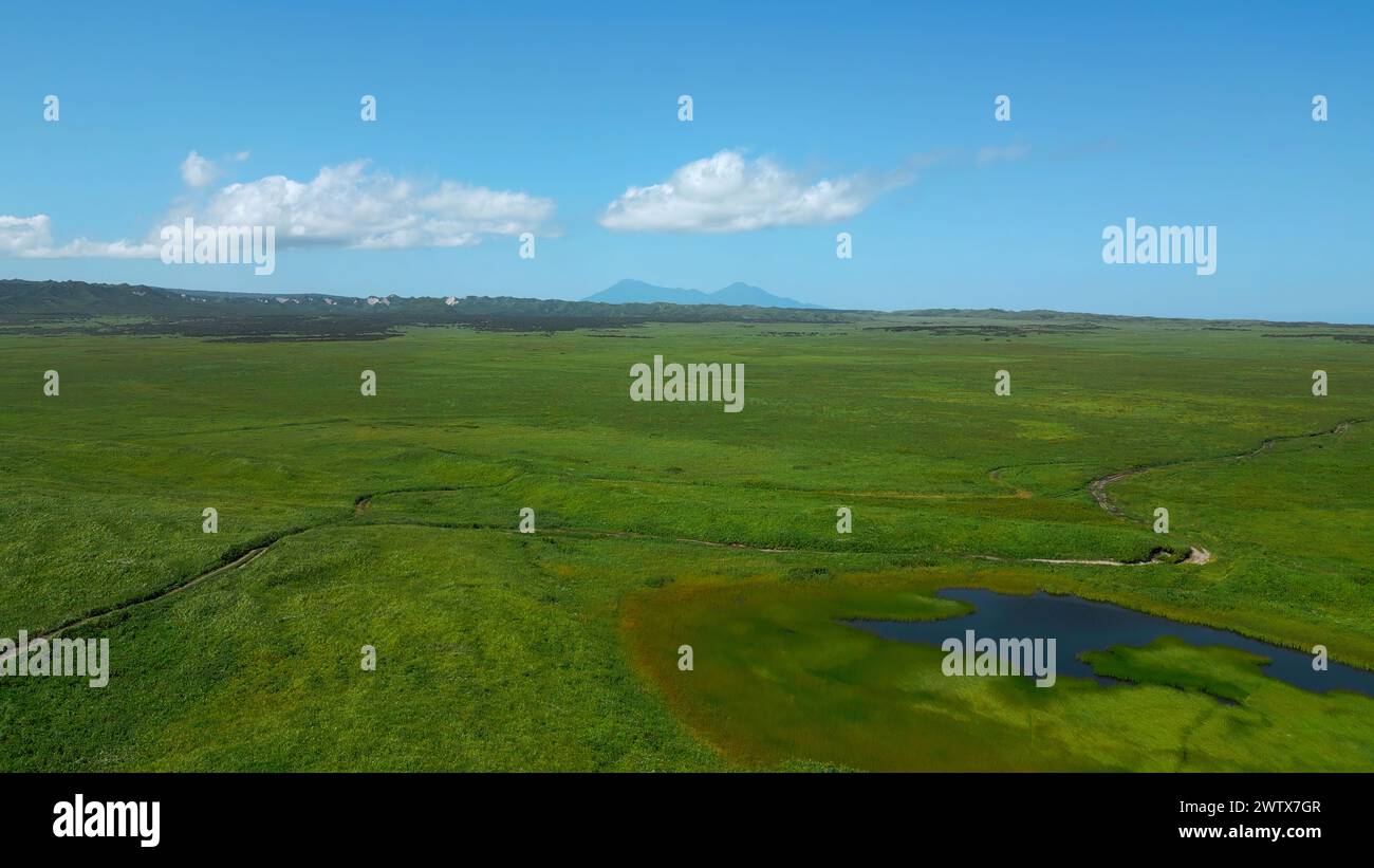 Panning small clean pond in hi-res stock photography and images - Alamy