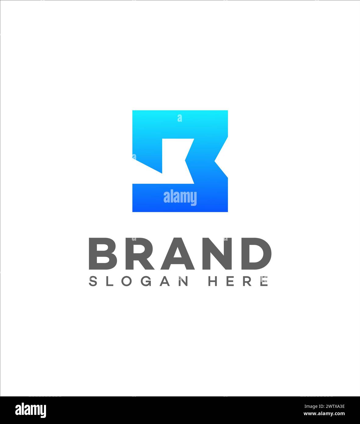 B Letter Logo Icon Brand Identity Sign. B Letter Symbol Template Stock ...