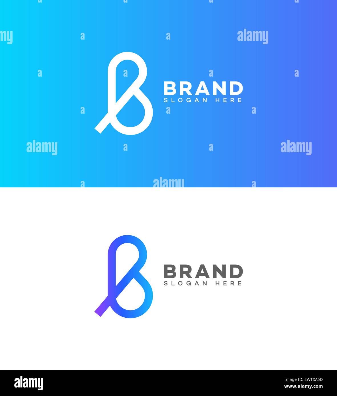 B Letter Logo Icon Brand Identity Sign. B Letter Symbol Template Stock ...