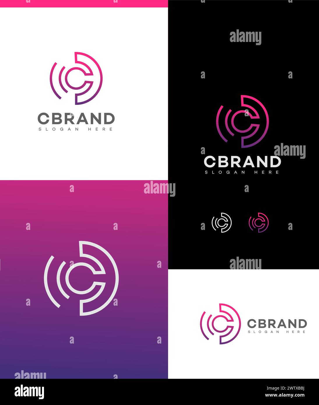 Letter C Logo Icon Brand Identity Sign Stock Vector Image & Art - Alamy