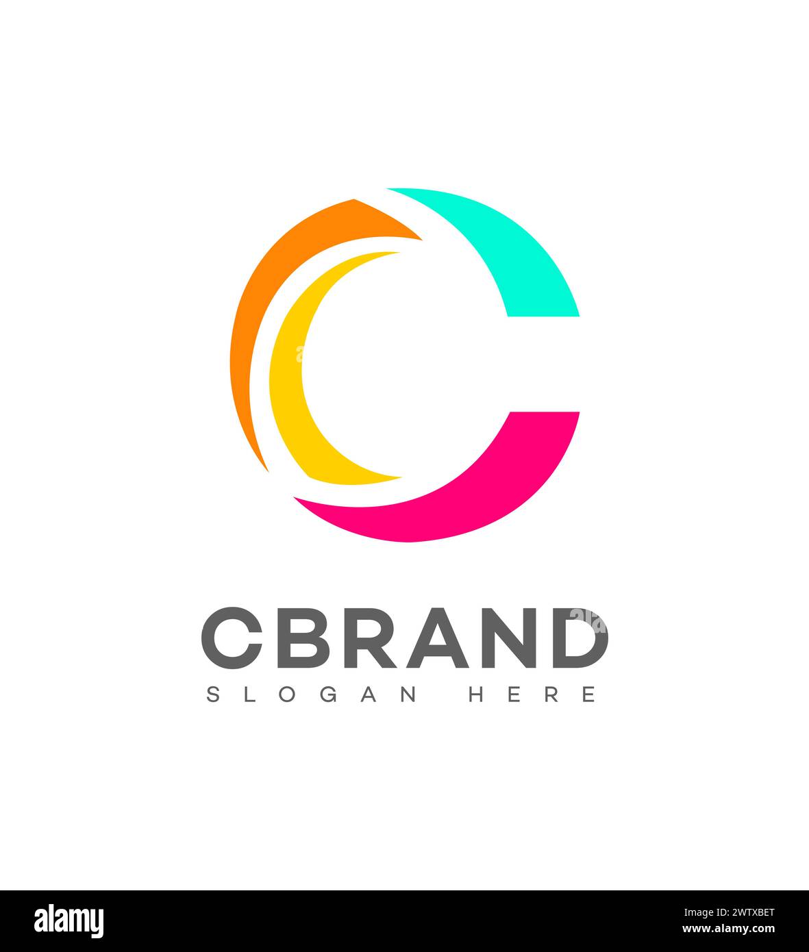 Letter C Logo Icon Brand Identity Sign Stock Vector Image & Art - Alamy
