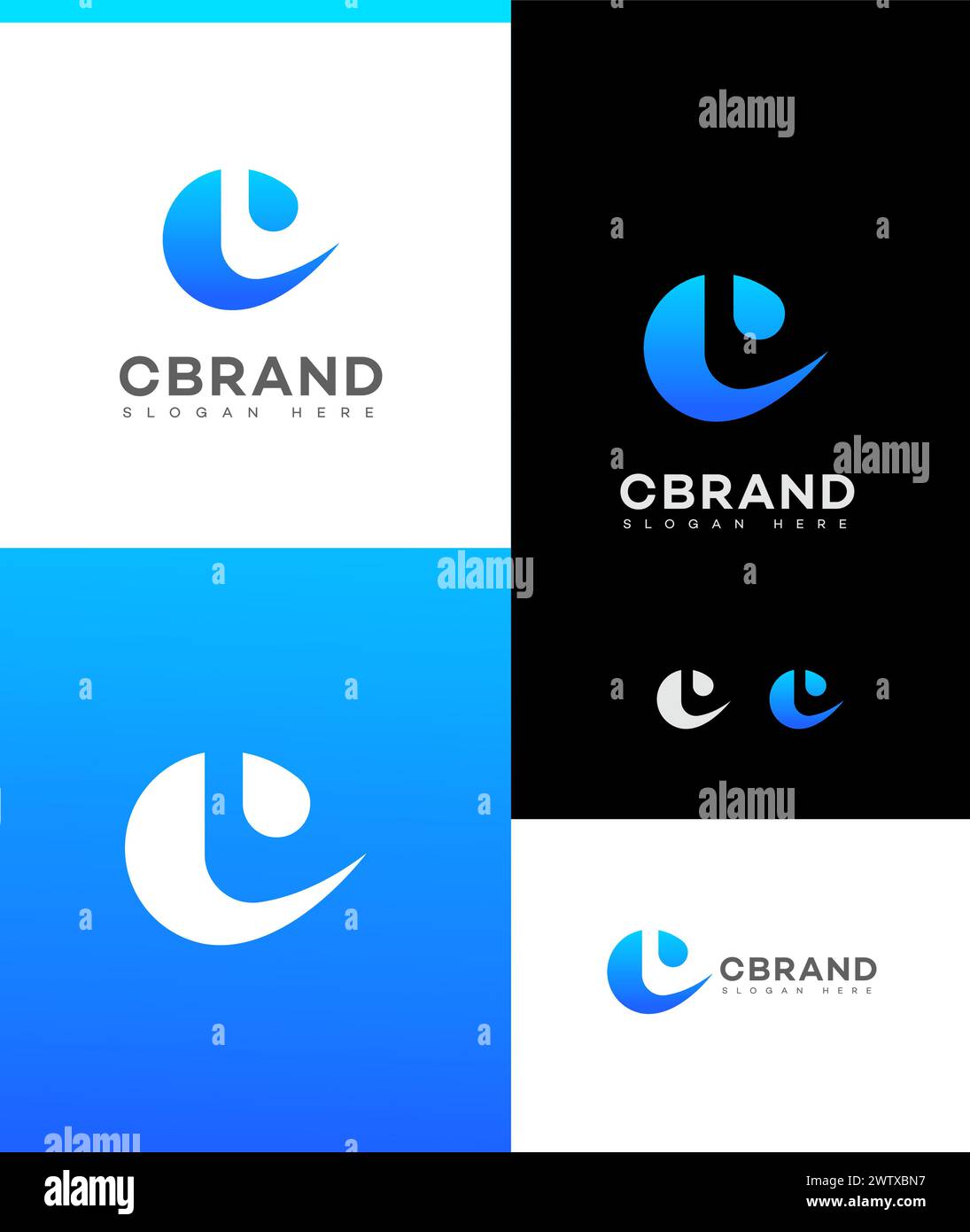 Letter C Logo Icon Brand Identity Sign Stock Vector Image & Art - Alamy