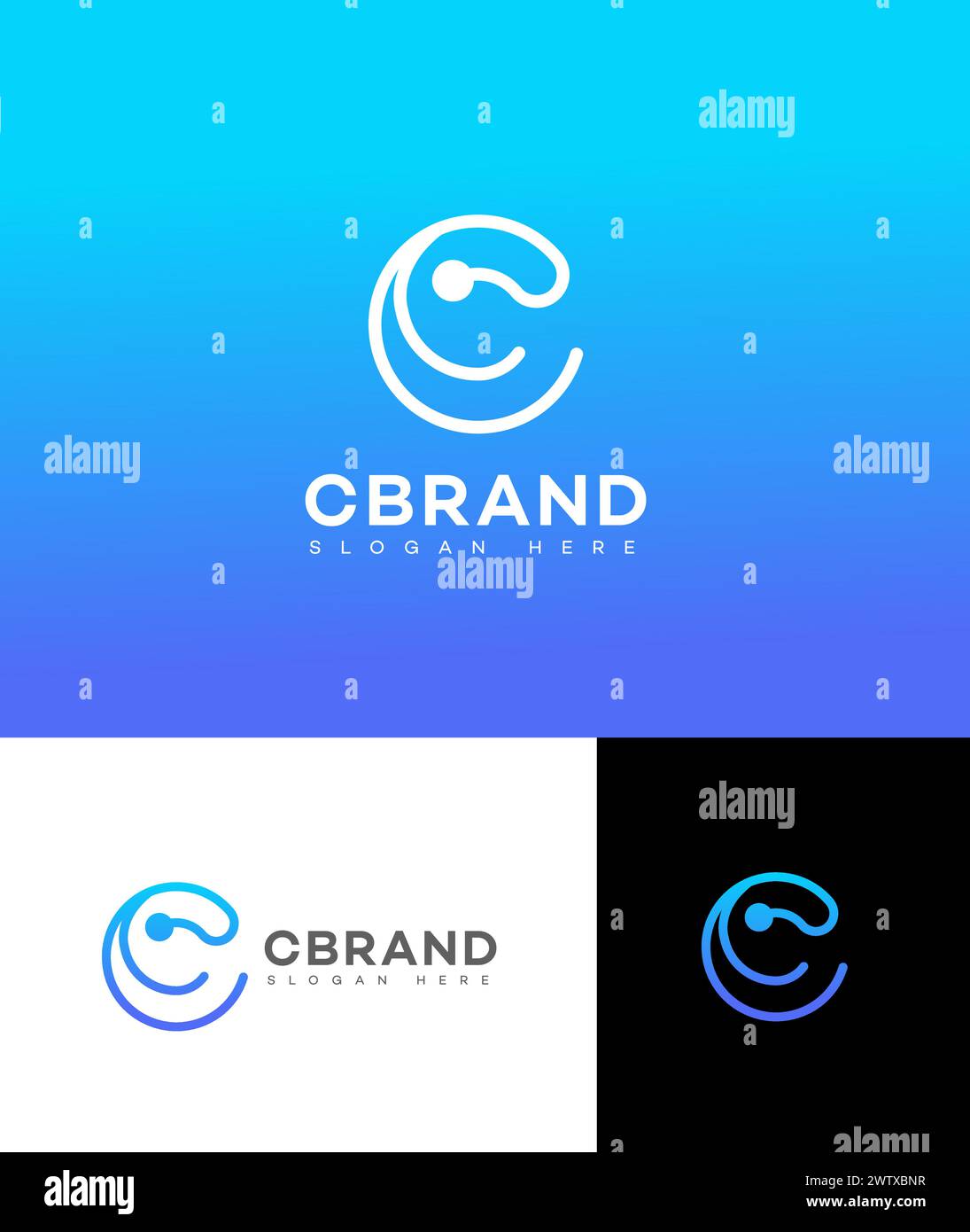 Letter C Logo Icon Brand Identity Sign Stock Vector Image & Art - Alamy