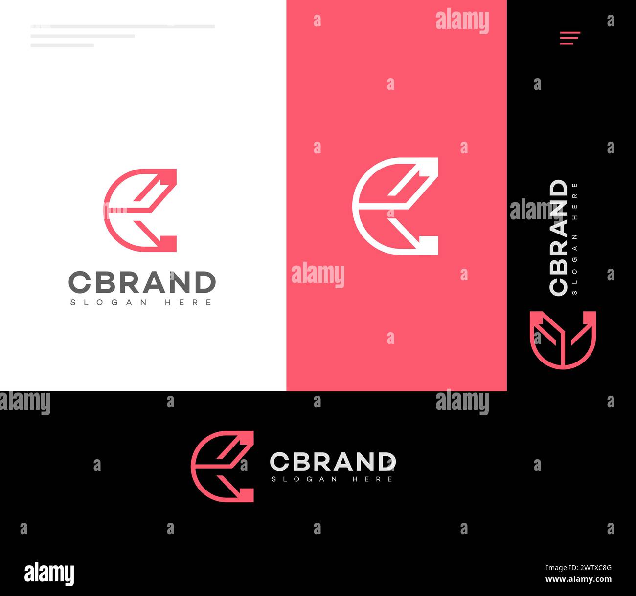 Letter C Logo Icon Brand Identity Sign Stock Vector Image & Art - Alamy