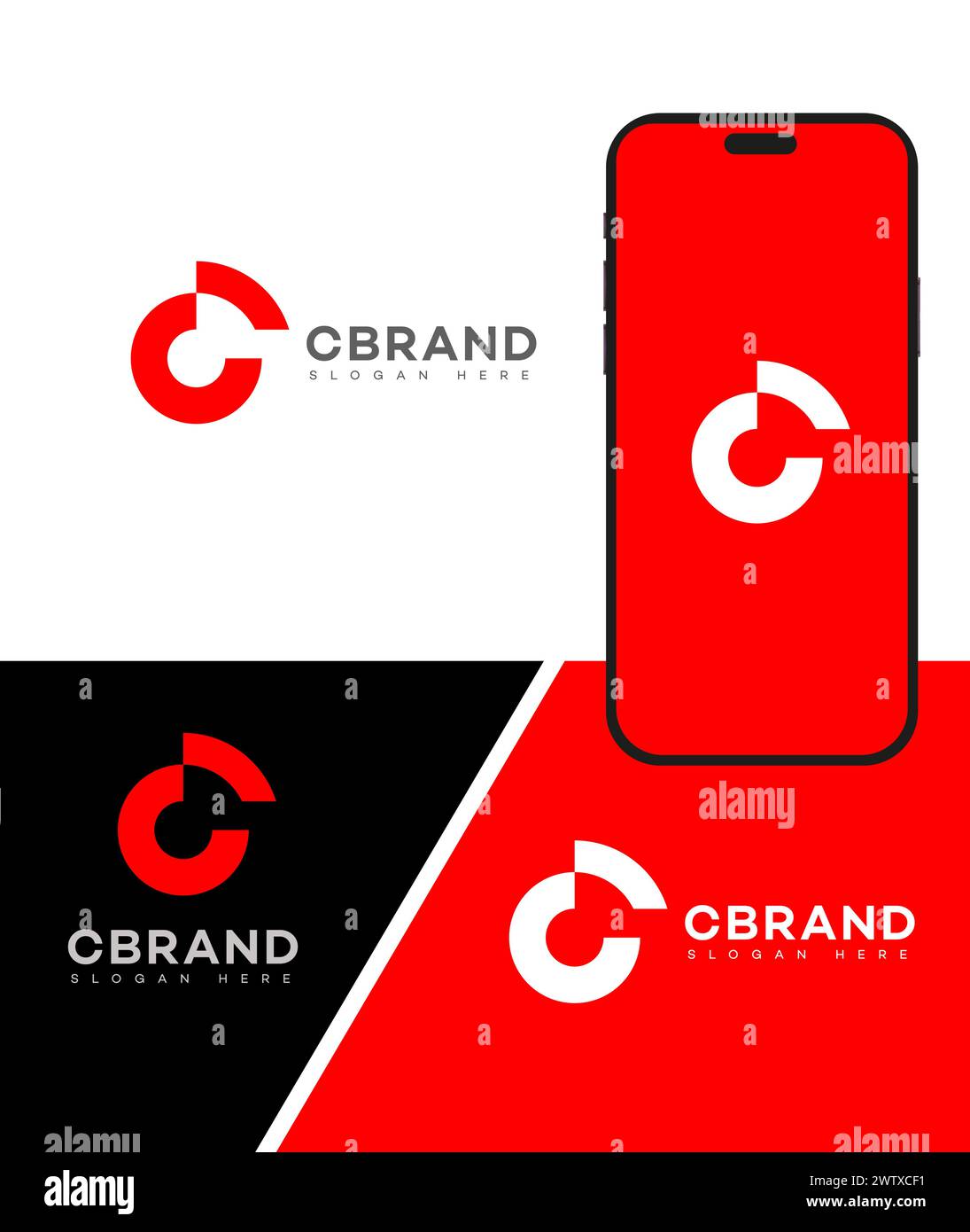 Letter C Logo Icon Brand Identity Sign Stock Vector Image & Art - Alamy