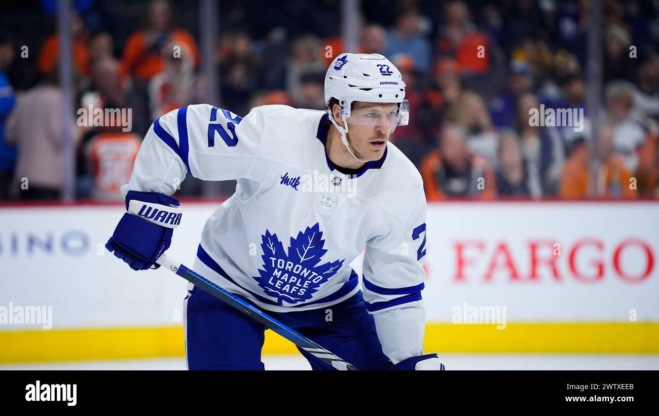 Toronto Maple Leafs' Jake McCabe plays during an NHL hockey game