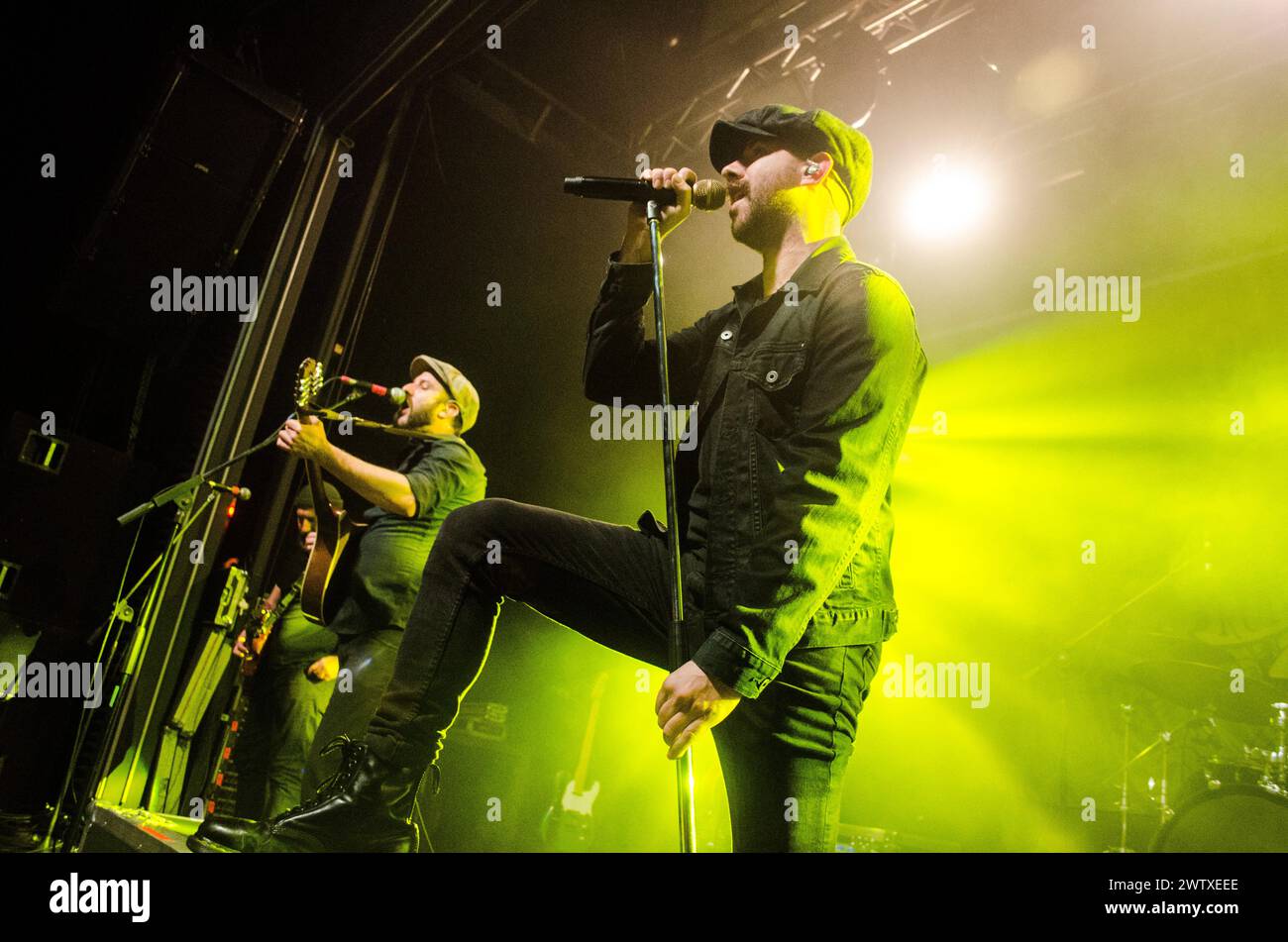 Mike Rivkees of The Rumjacks performing at Gagarin 205 Live Music Space