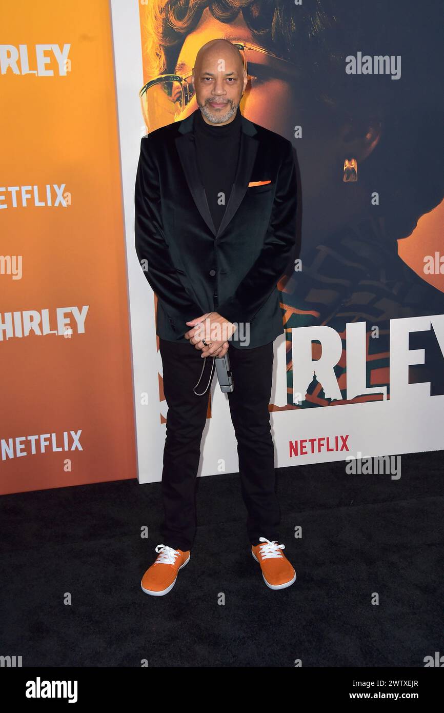 John Ridley John Ridley bei der Premiere des Netflix-Films 'Shirley' im Egyptian ...
