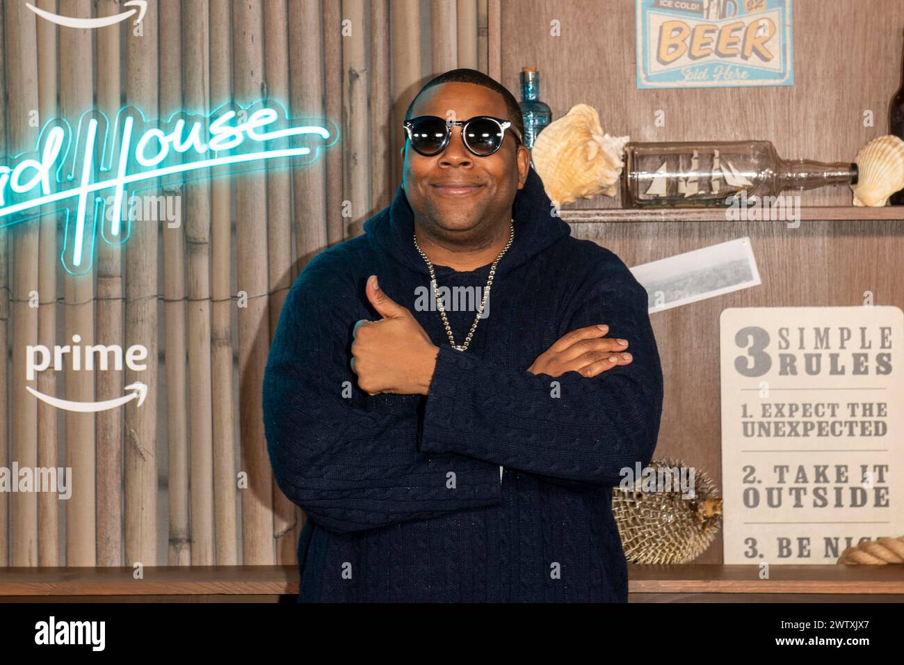 New York, United States. 19th Mar, 2024. Kenan Thompson attends the 'Road House' New York Premiere at Jazz at Lincoln Center in New York City. Credit: SOPA Images Limited/Alamy Live News Stock Photo