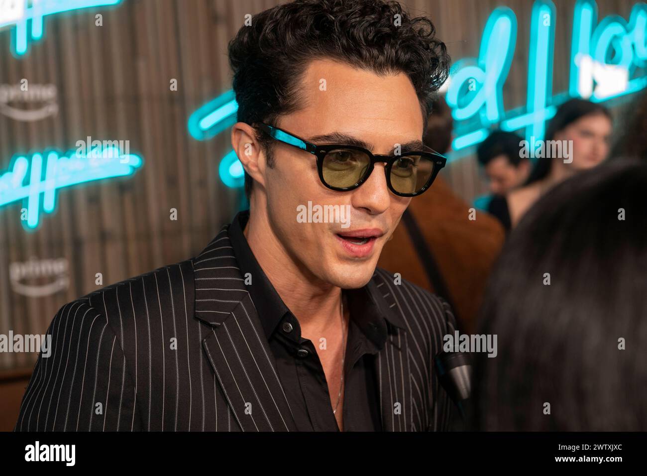 New York, United States. 19th Mar, 2024. Darren Barnet attends the 'Road House' New York Premiere at Jazz at Lincoln Center in New York City. Credit: SOPA Images Limited/Alamy Live News Stock Photo