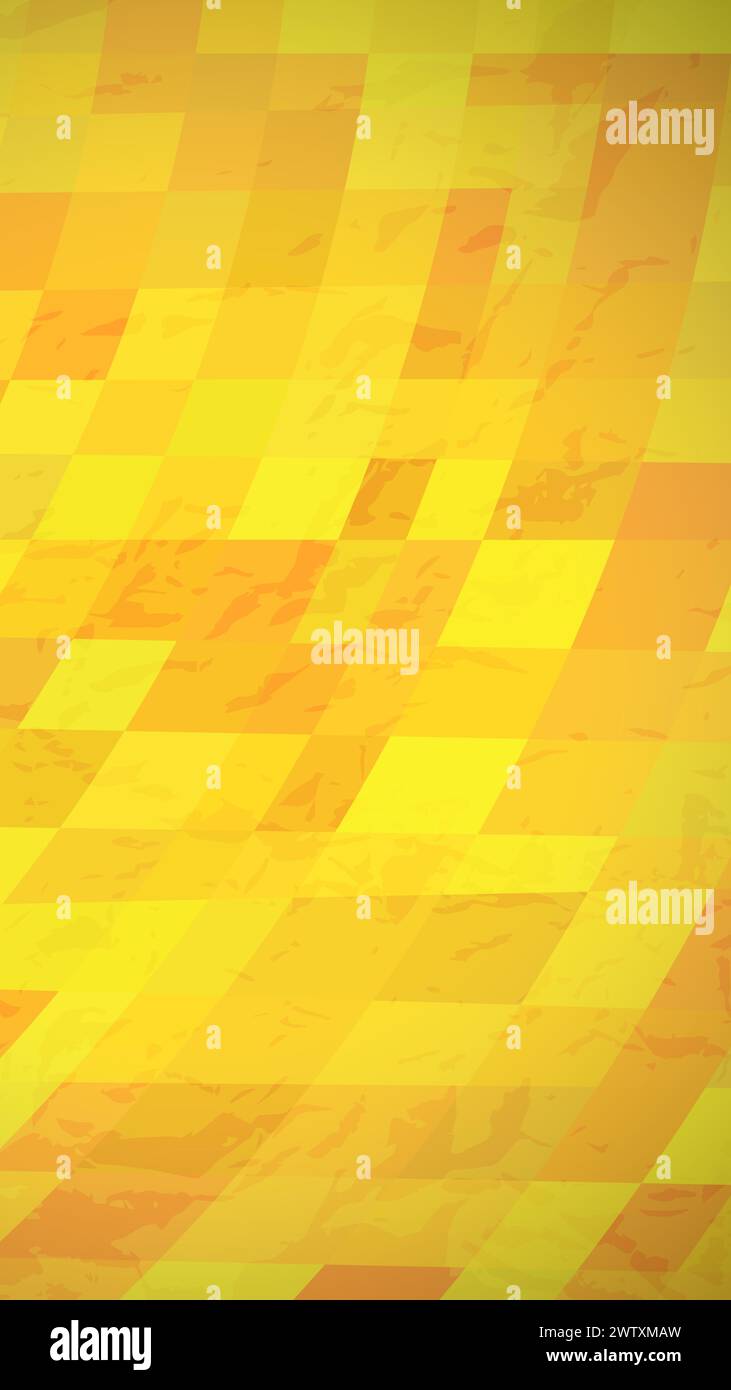 Abstract textured background with yellow colorful rectangles. Stories ...