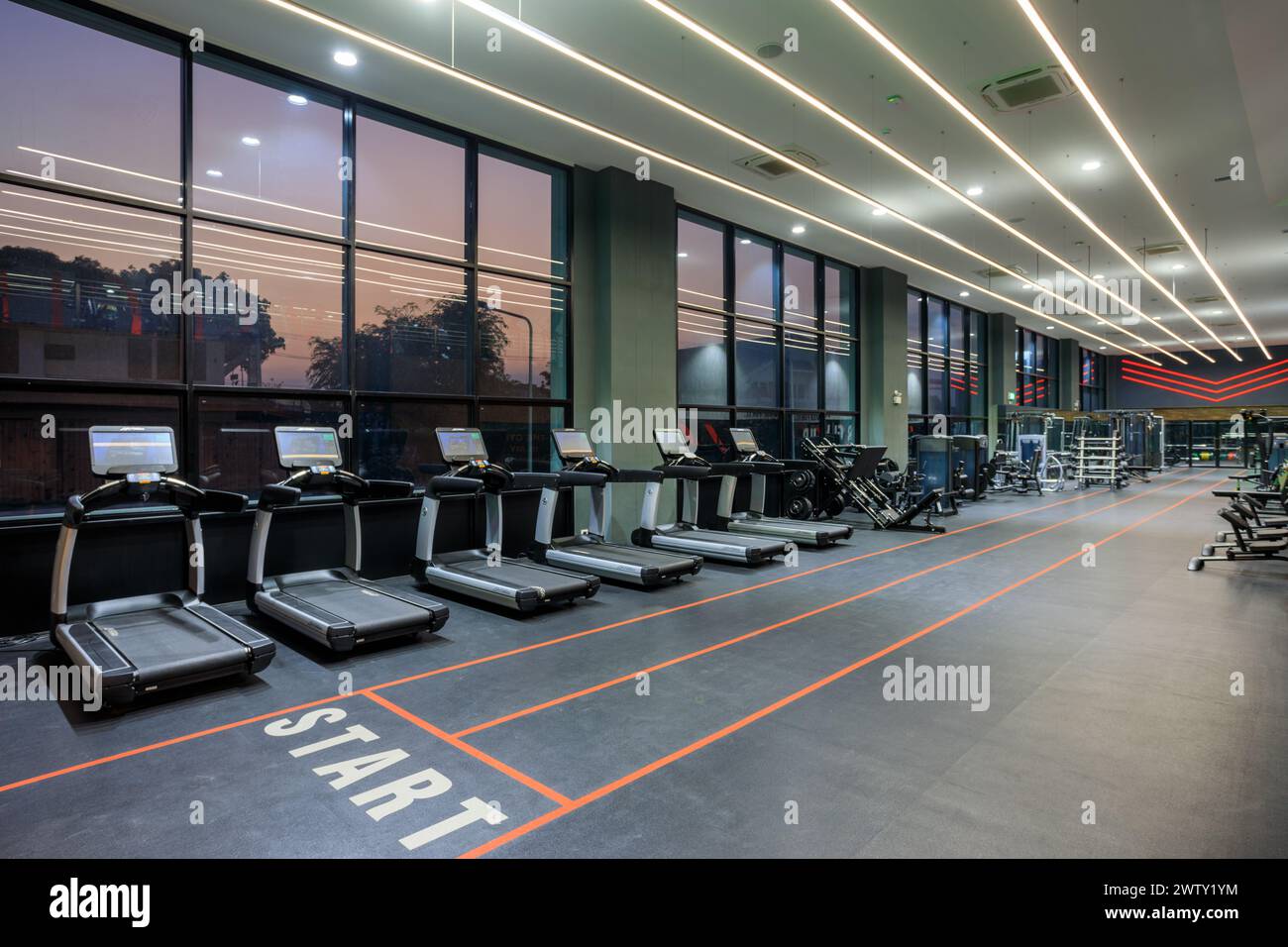 Bang Saen, Thailand March 6, 2024 Interior view of Bang Saen Body