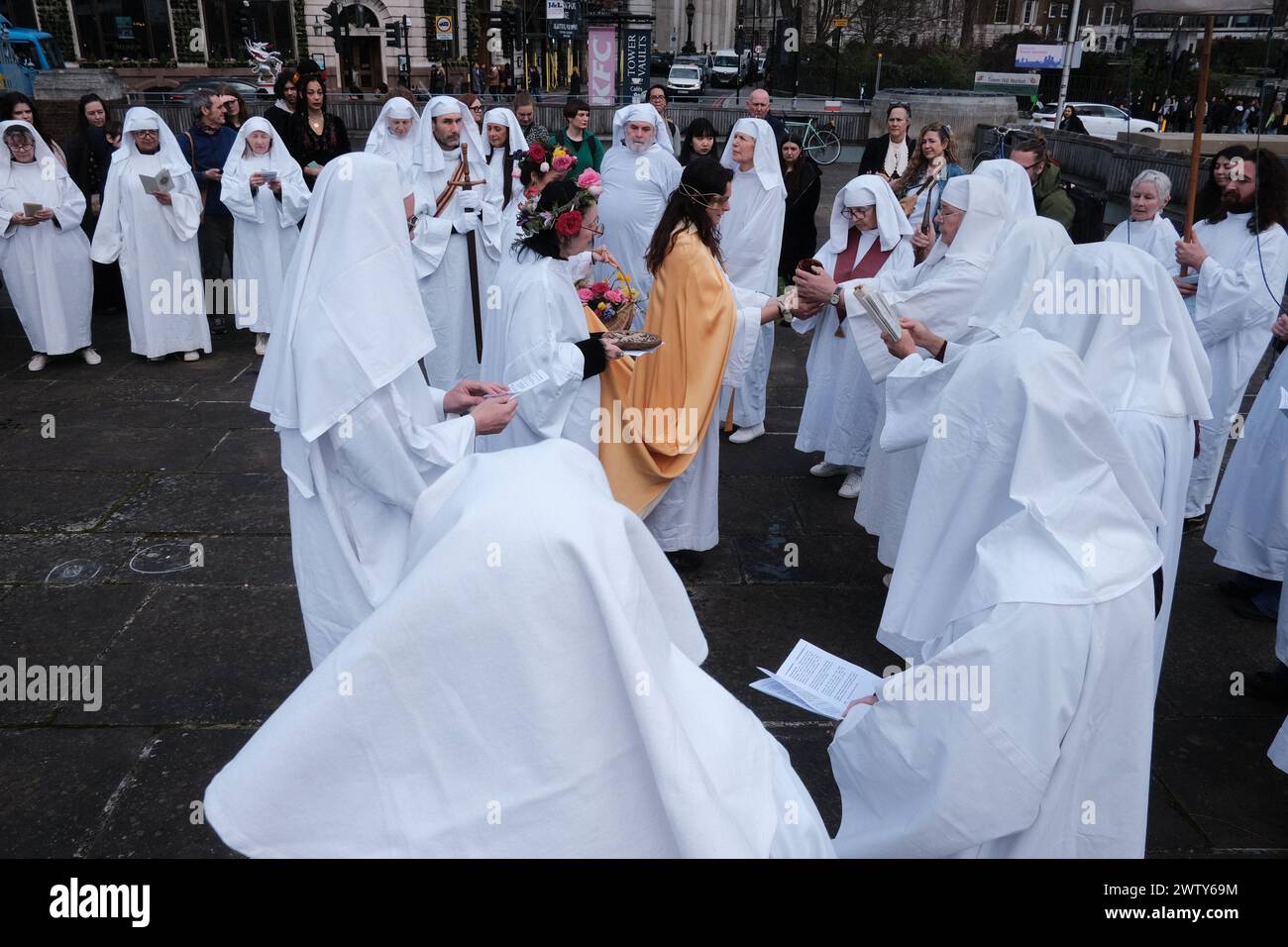 London, UK. 20th Mar, 2024. In a celebration of the changing seasons